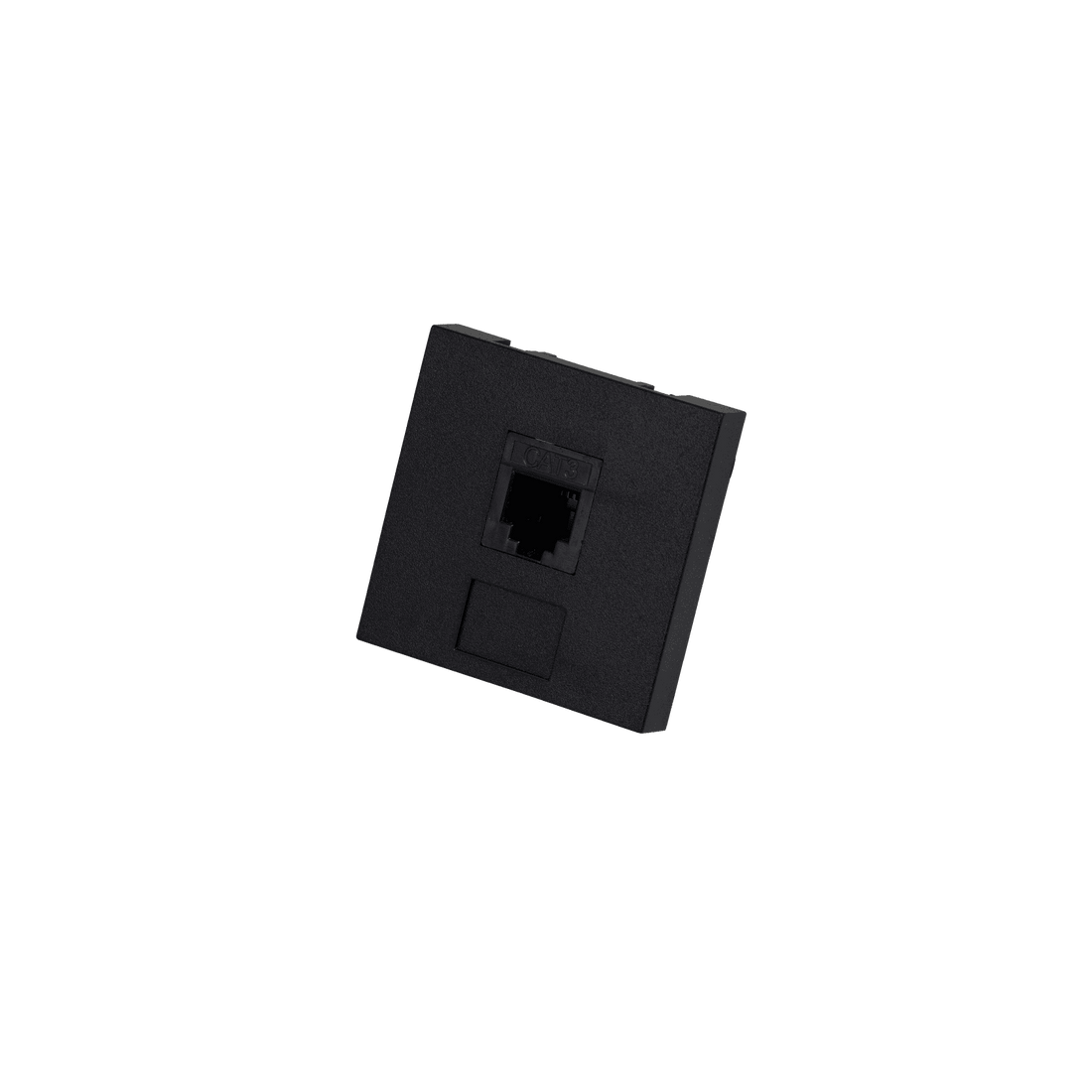 TELEFON KAT 3 MODUL / 45 MM / SORT