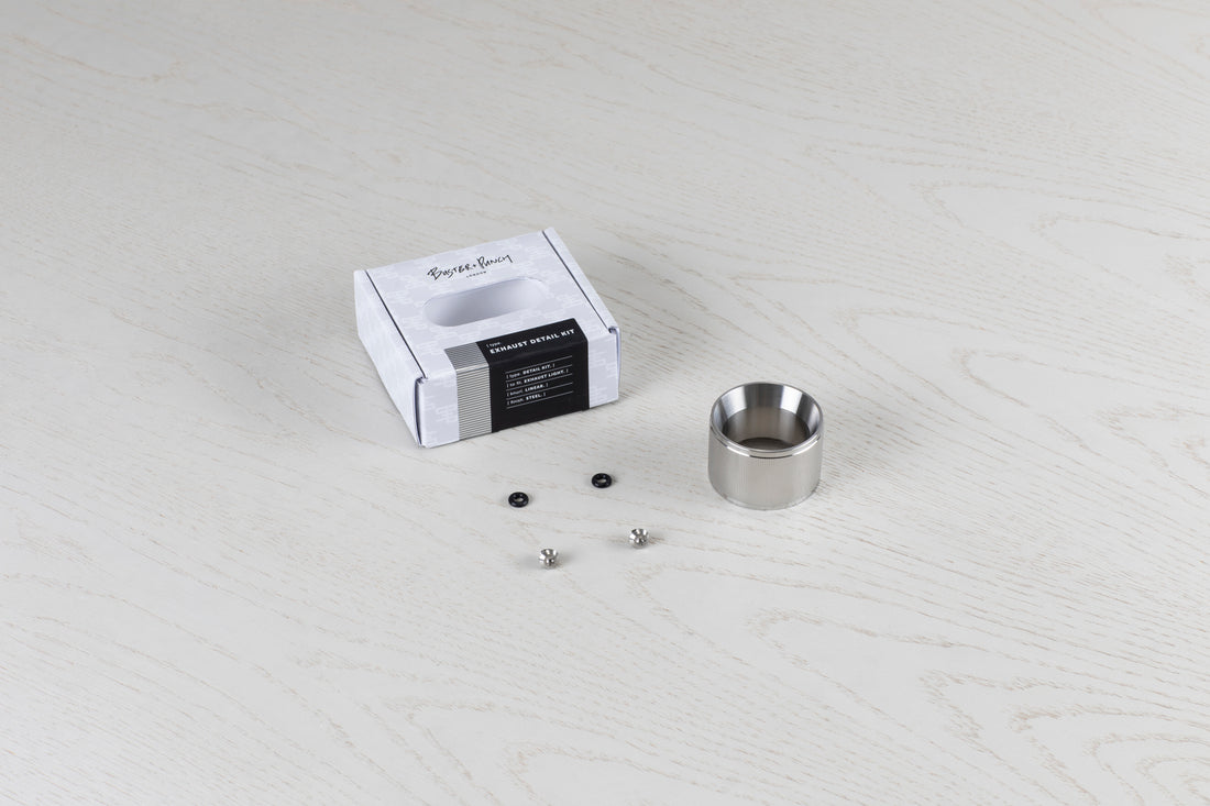 Buster & Punch Exhaust Detail kit steel