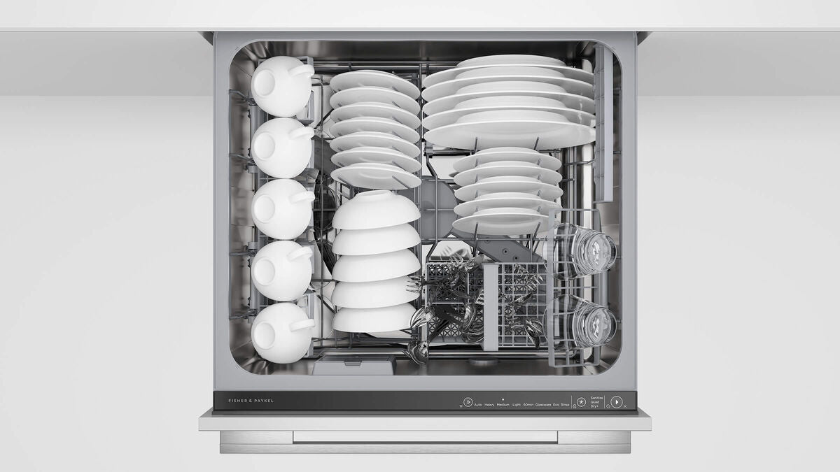 Fisher &amp; Paykel DD60STX6HI1 single dishwasher, integrated