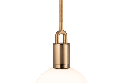 FORKED PENDEL / GLOBE / OPAL / MESSING