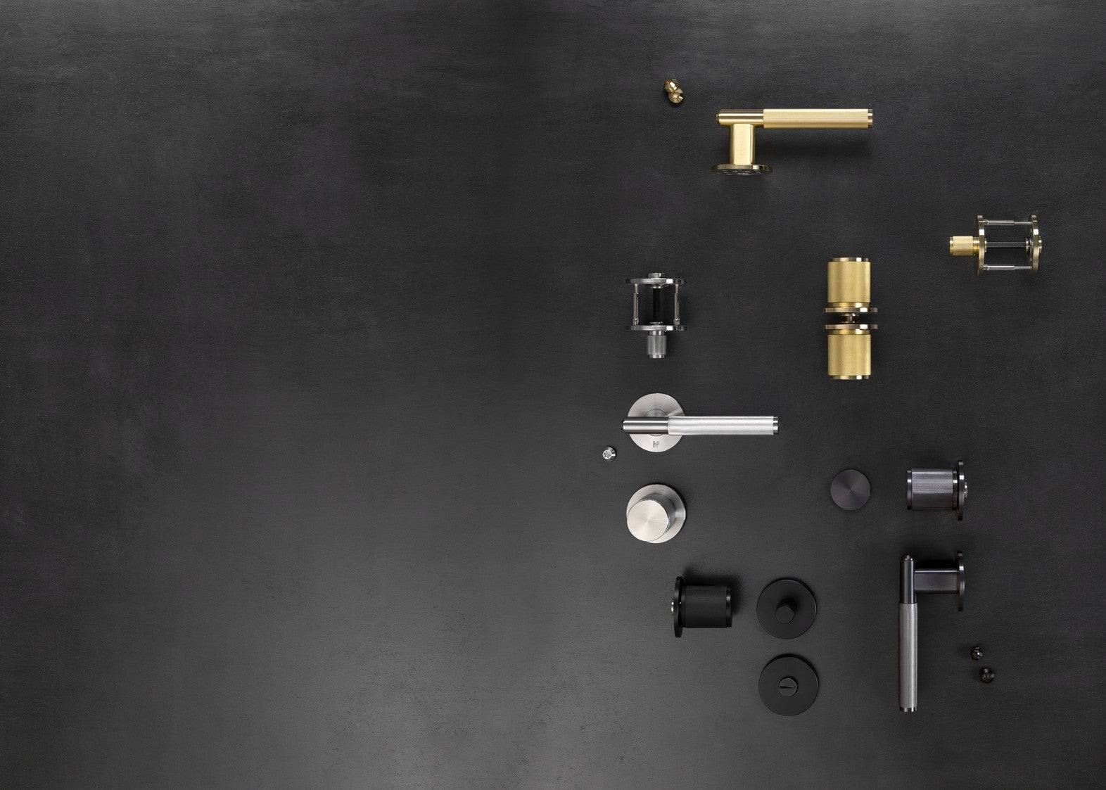 Buster & Punch cross and linear door hardware
