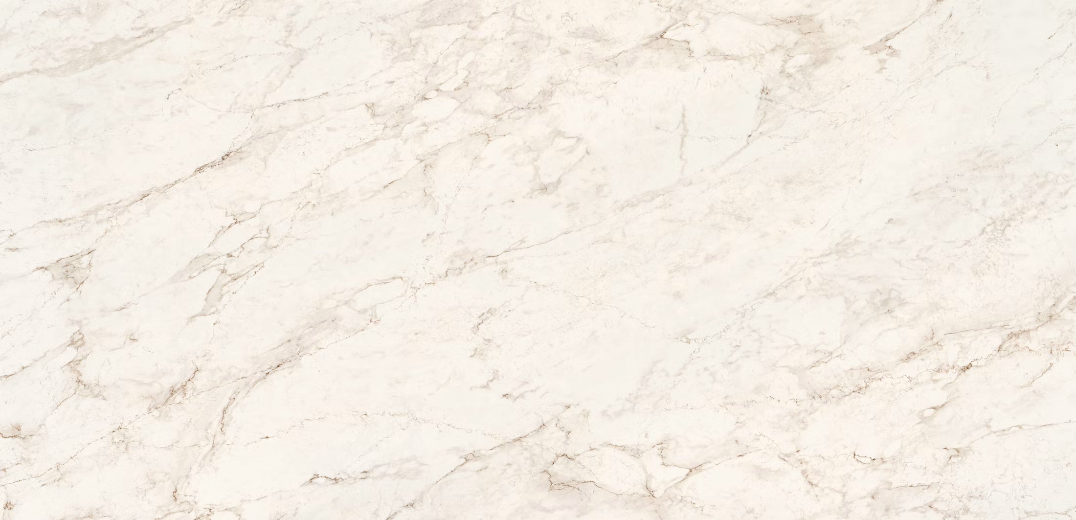 A close-up of a light beige Eclos by Cosentino surface with soft white and warm gray veining across the full frame.
