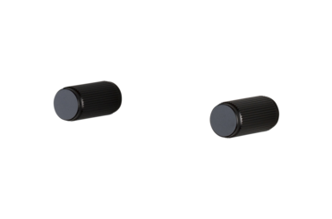 Furniture knob linear - black