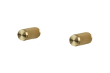 Furniture knob linear - brass
