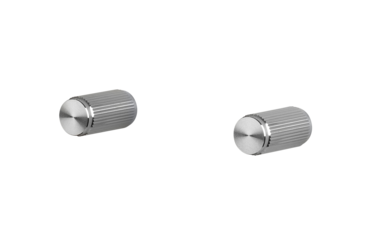 Furniture knob linear - steel
