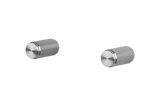 Furniture knob linear - steel