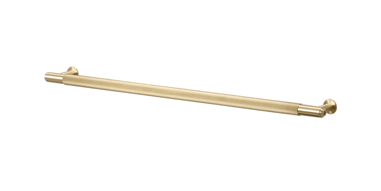 Linear pull bar - brass