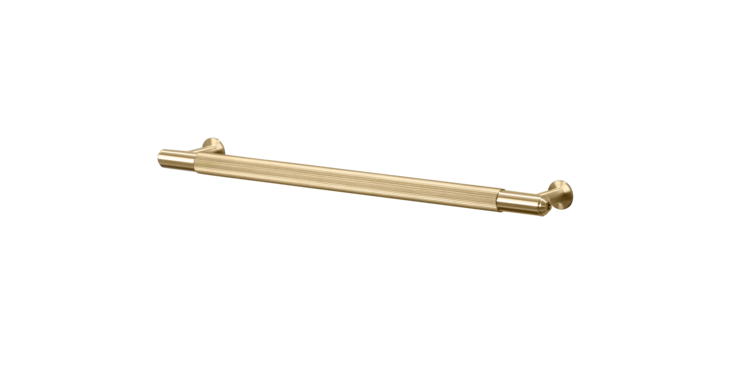 Buster + Punch Linear hardware with precision-cut parallel knurling