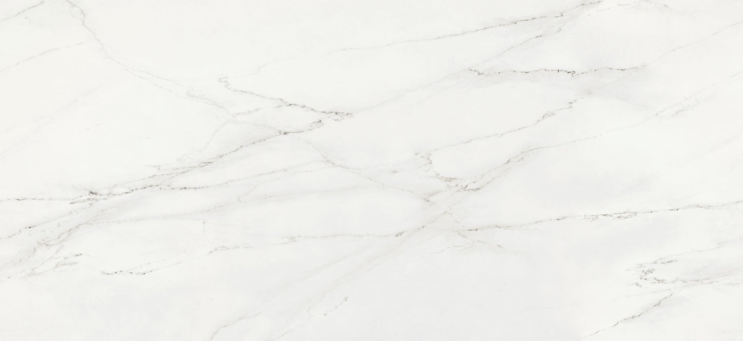 White marble tile with a subtle pattern