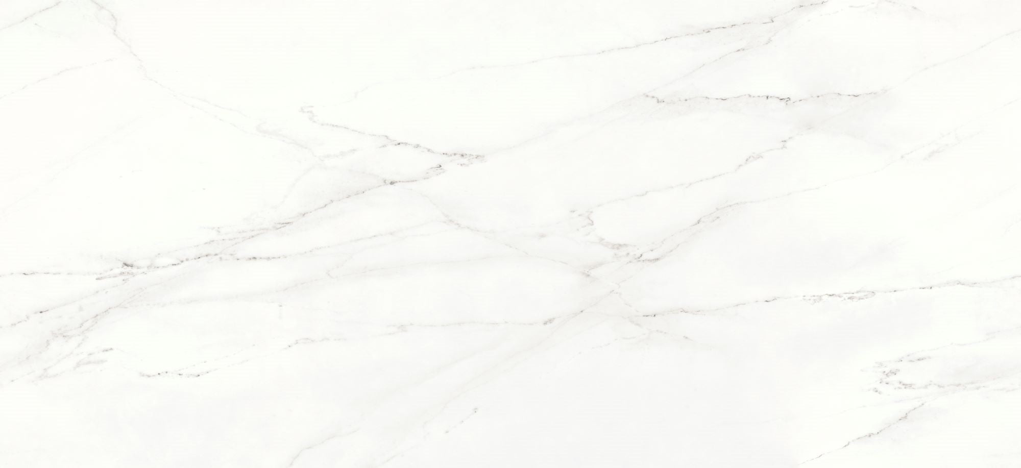 Dekton Rem worktop with white geometric pattern on a white background
