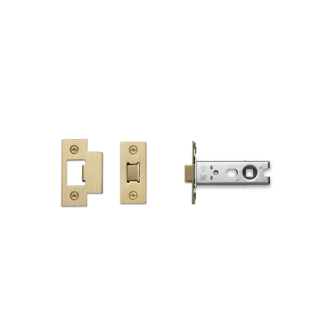 TUBELÅS / DØRHÅNDTAG / 57MM / MESSING