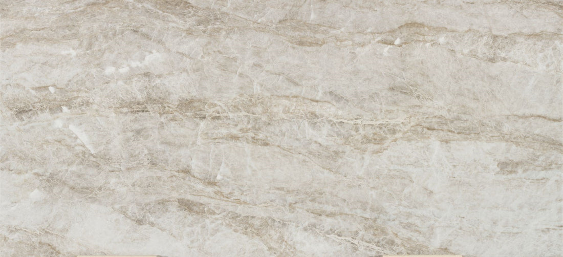 Beige and brown marble-like tile pattern