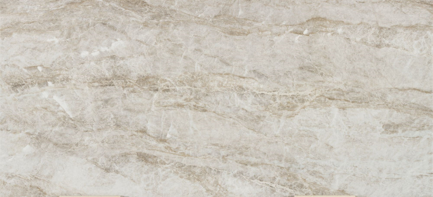 Beige and brown marble-like tile pattern