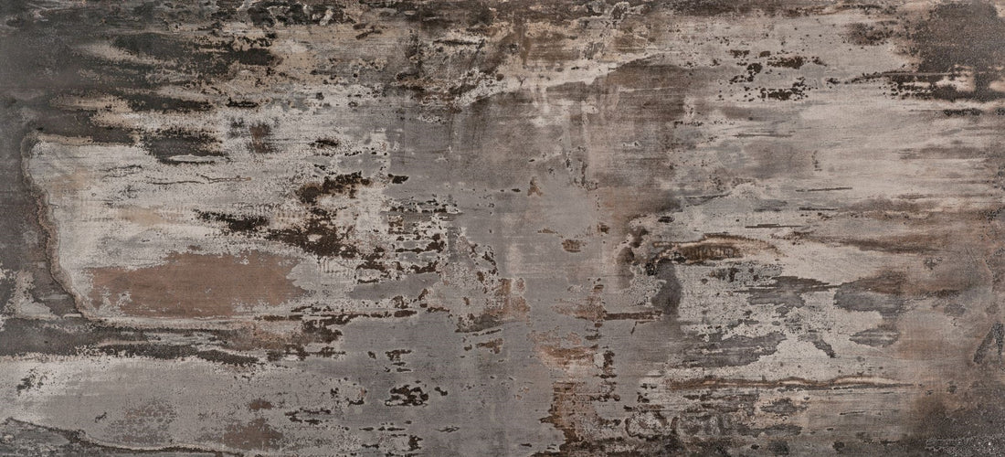 Textured brown and gray surface with wear and tear