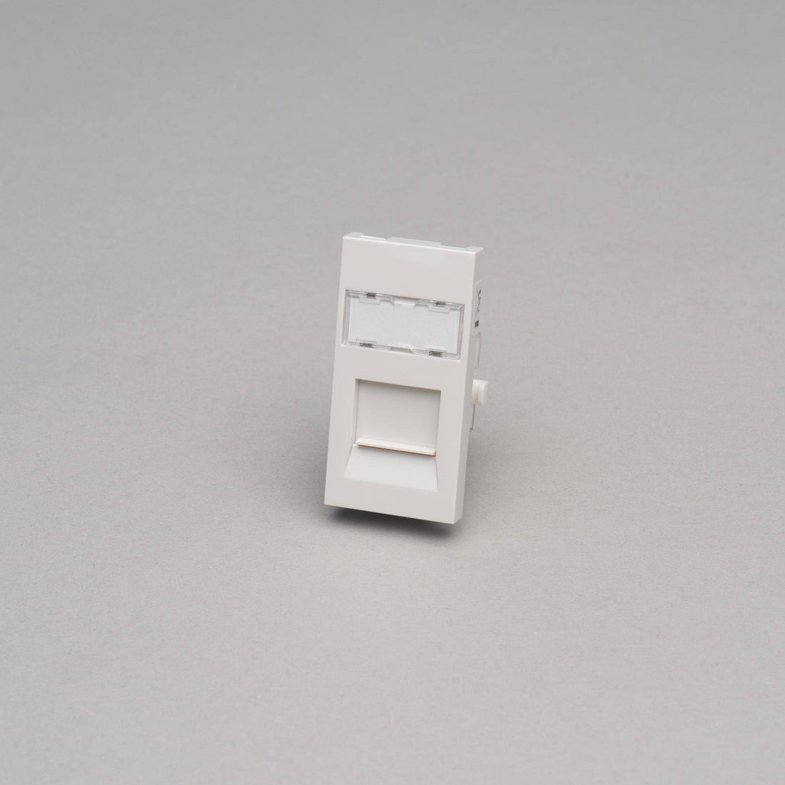 Buster + Punch RJ45 Cat 6 module / 25 mm in White