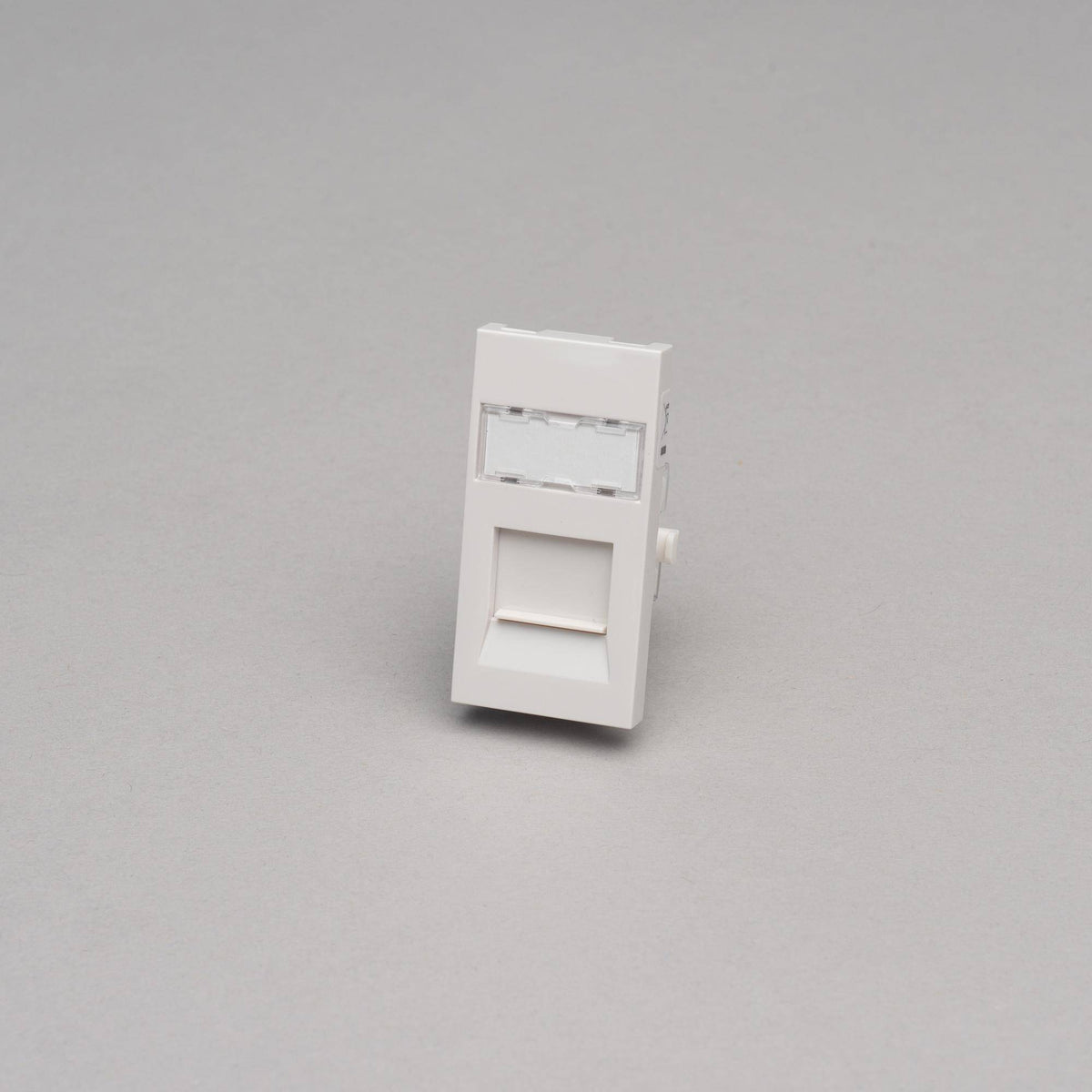 Buster + Punch RJ45 Cat 6 module / 25 mm in White