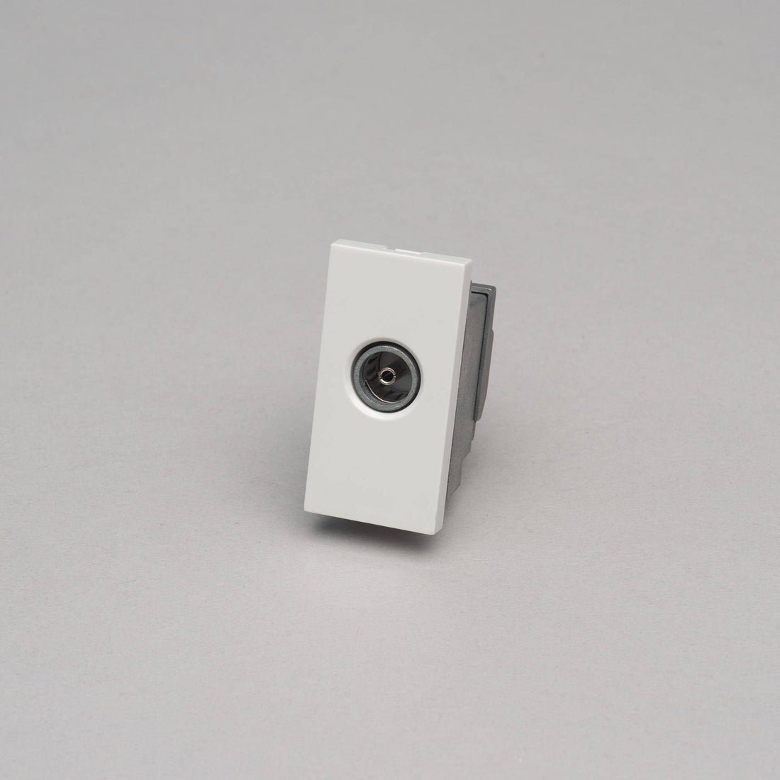 Buster + Punch TV module / Female screened coaxial / 25 mm in White