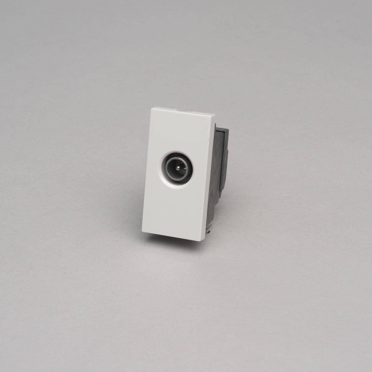 Buster + Punch TV module / Male screened coaxial / 25 mm in White