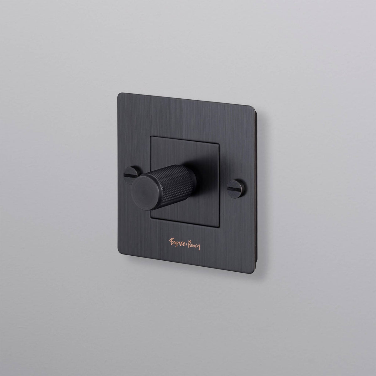 1G dimmer / 250W LED / Retractive – Smoked Bronze