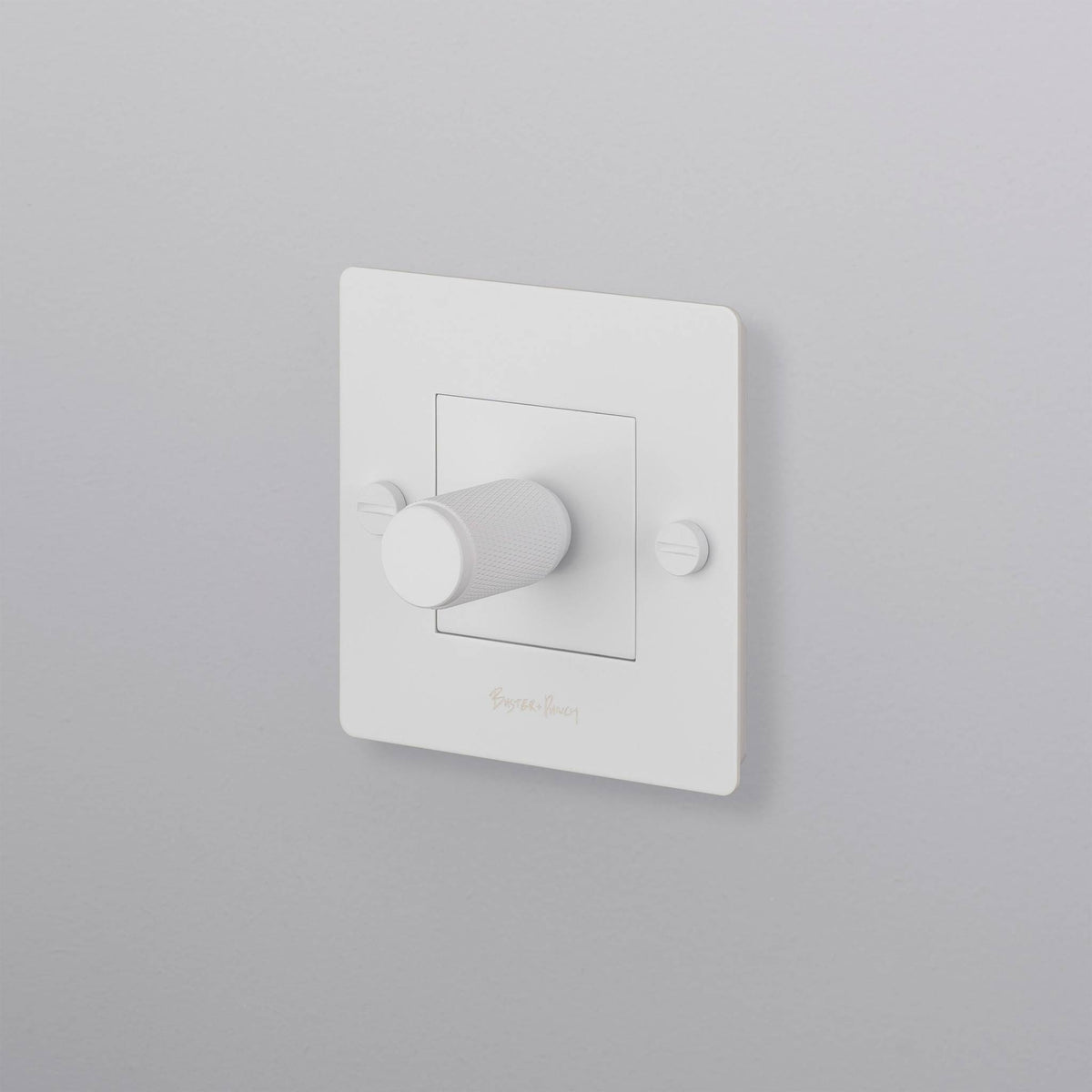 1G dimmer / 250W LED / Retractive – White
