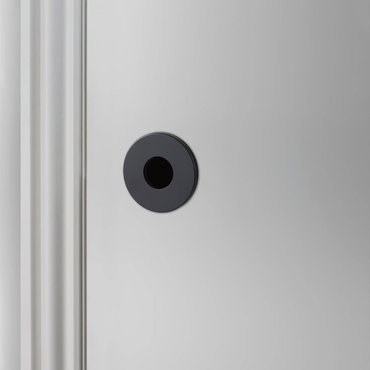 Buster + Punch escutcheon plate / swiss / circular profile – BLACK