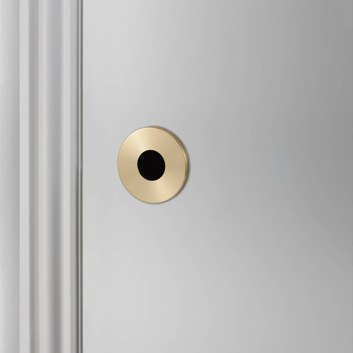 Buster + Punch escutcheon plate / swiss / circular profile – BRASS