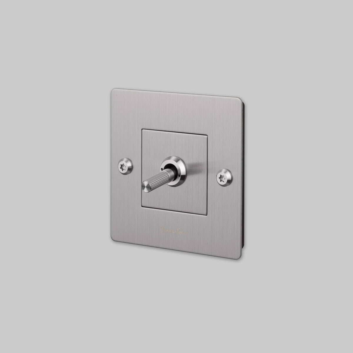 Buster + Punch 1G TOGGLE / LINEAR / WITH LOGO – STEEL