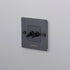 Buster + Punch 1G DOUBLE TOGGLE / WITH LOGO – SMOKED BRONZE