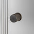 Buster + Punch door knob set / cross – smoked bronze