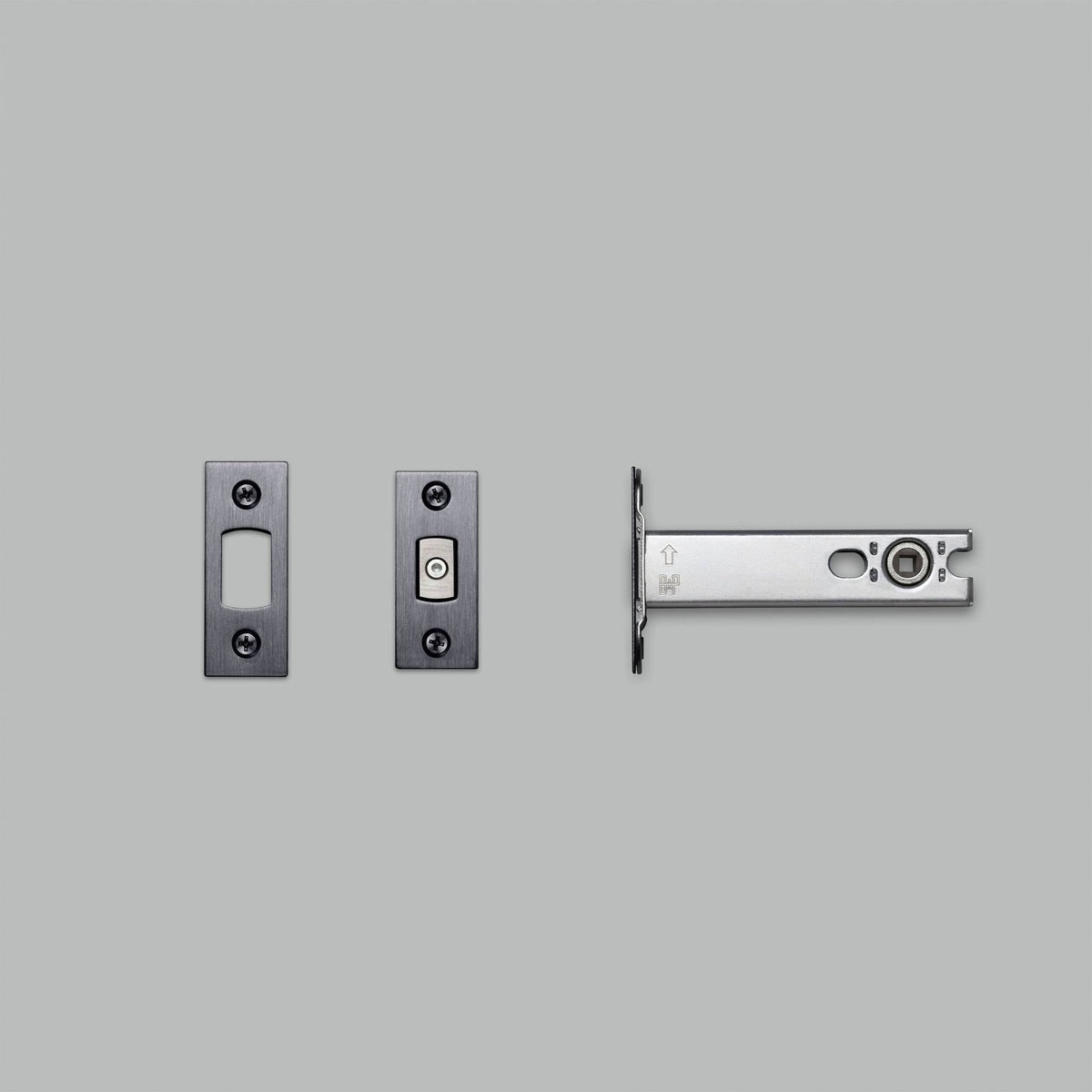 Buster + Punch deadbolt latch / thumbturn lock / 82mm – GUN METAL