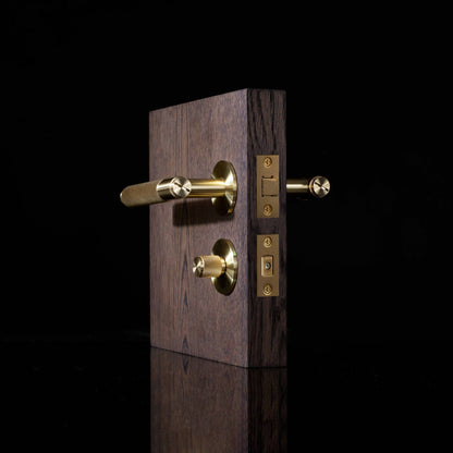 Buster + Punch deadbolt latch / thumbturn lock / 82mm – GUN METAL