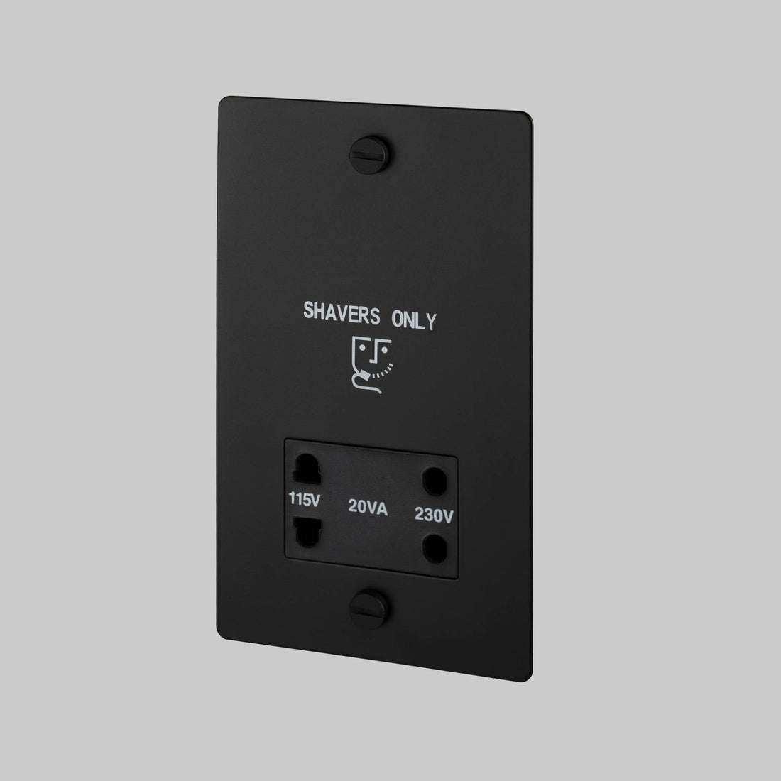 Buster + Punch shaver socket – Black