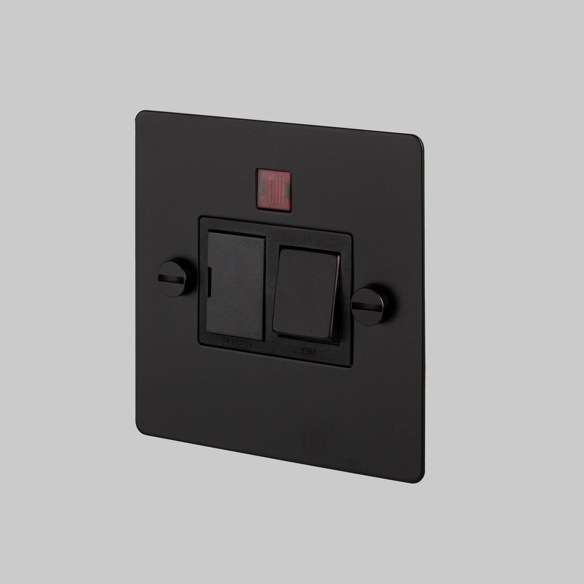 Buster + Punch switched fused spur – Black