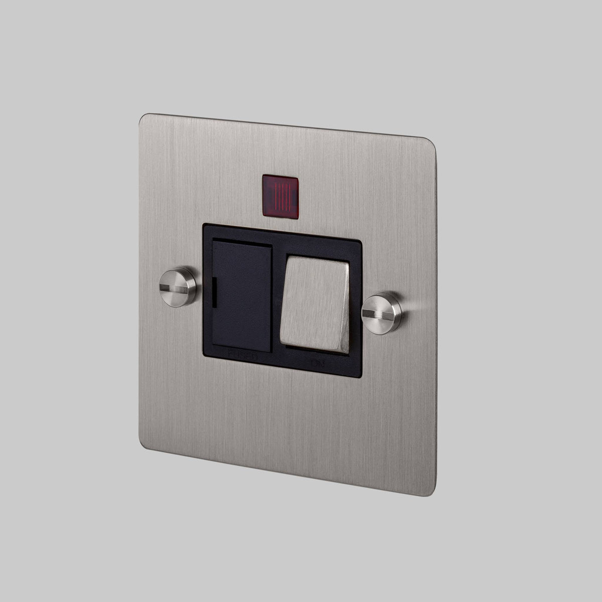 Buster + Punch switched fused spur – Steel