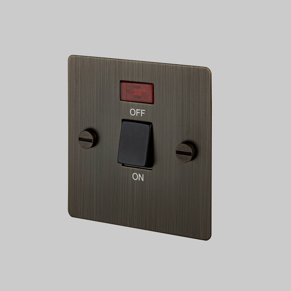 Buster + Punch 20a dp switch – Smoked Bronze