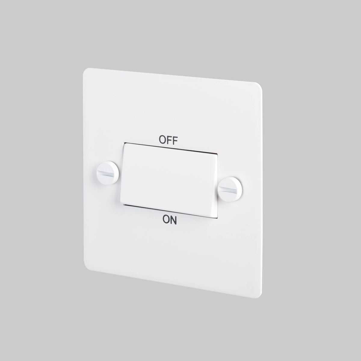 Buster + Punch fan isolator switch – White