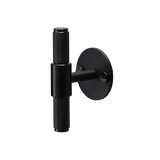 T-bar plate - black
