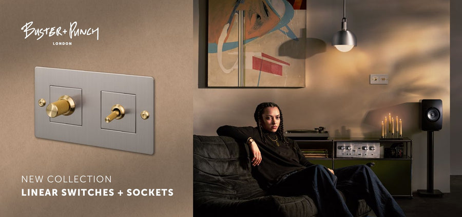 Buster + Punch - New collection: Linear switches + sockets