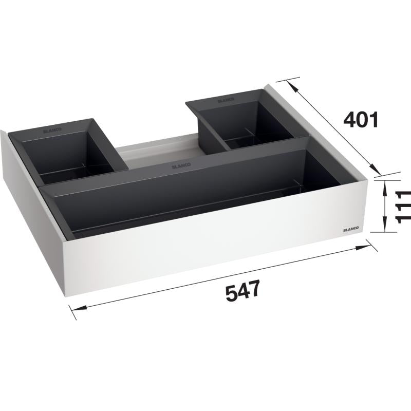 BLANCO SELECT II Orga skuffe