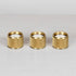 Buster + Punch TEALIGHT CANDLE HOLDER / CROSS / SET OF 3 Brass