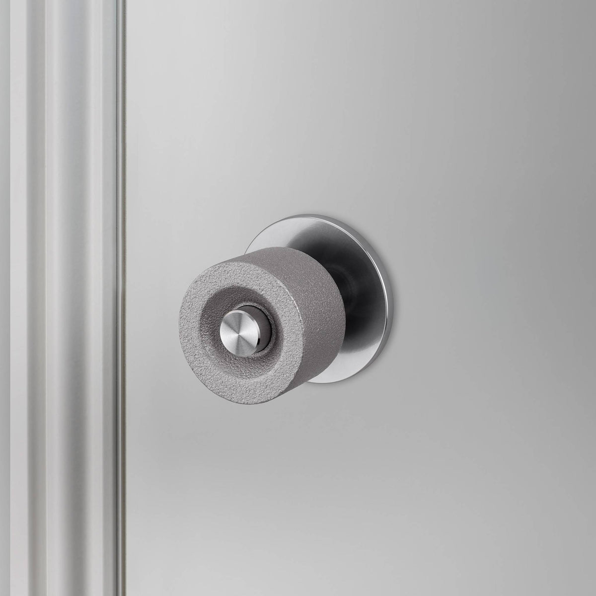 Buster + Punch door knob set / cast – steel