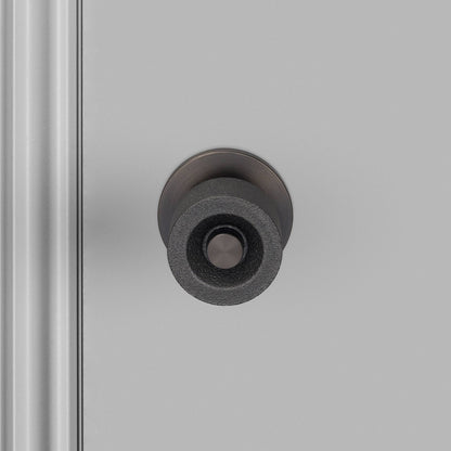 Buster + Punch door knob set / cast – smoked bronze