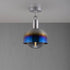 Buster + Punch Forked Ceiling / Linear / Shade / Globe / Smoked / Medium / Burnt Steel