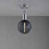 Buster + Punch Forked Ceiling / Linear / Globe / Smoked / Medium / Steel