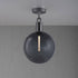Buster + Punch Forked Ceiling / Linear / Globe / Smoked / Large / Gun Metal