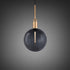 Buster + Punch Forked Pendant / Linear / Globe / Smoked / Large / Brass