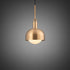 Buster + Punch Forked Pendant / Linear / Shade / Globe / Opal / Medium / Brass