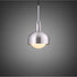 Buster + Punch Forked Pendant / Linear / Shade / Globe / Opal / Medium / Steel