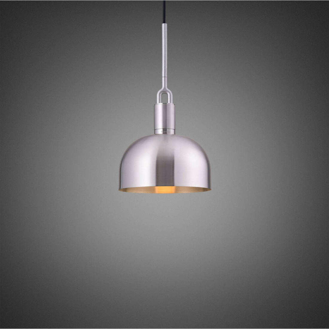 Buster + Punch Forked Pendant / Linear / Shade / Medium / Steel