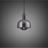 Buster + Punch Forked Pendant / Linear / Shade / Globe / Smoked / Medium / Gun Metal